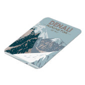 Nationaal park Denali Alaska Mount Hunter  Magneet (Linkerzijde)