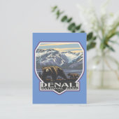 Nationaal park Denali Briefkaart (Staand voorkant)