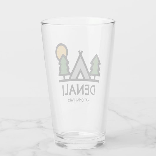 Nationaal park Denali Glas (Achterkant)