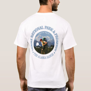 Nationaal park Denali (Hiker C) T-shirt