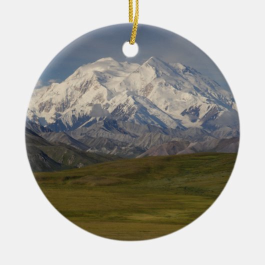 Nationaal park Denali Keramisch Ornament (Voorkant)