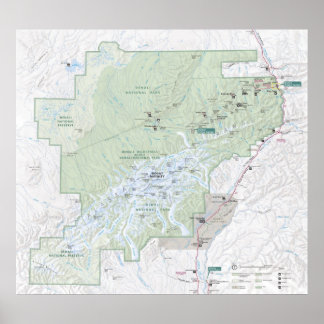 Nationaal park Denali Poster