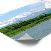 Nationaal park Denali Poster (Hoek)
