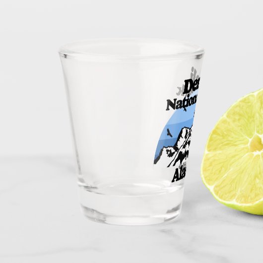 Nationaal park Denali Shot Glas (Links)
