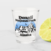 Nationaal park Denali Shot Glas (Voorkant)