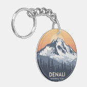 Nationaal Park Denali Sleutelhanger (Voorkant Links)
