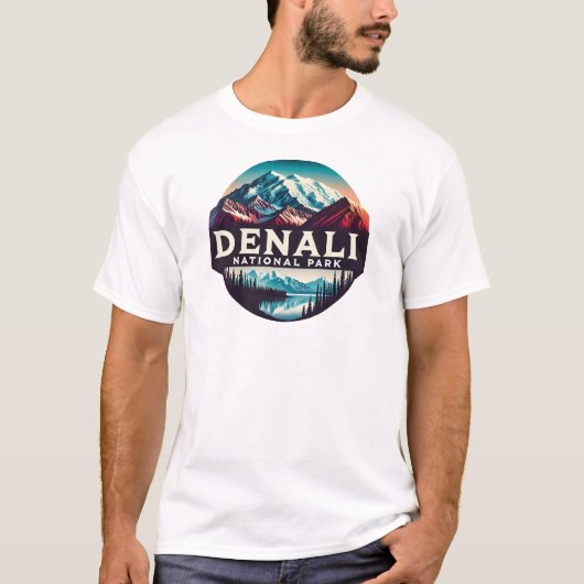 Nationaal park Denali T-shirt (Voorkant)