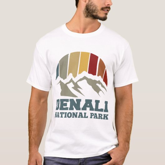 nationaal park denali t-shirt (Voorkant)