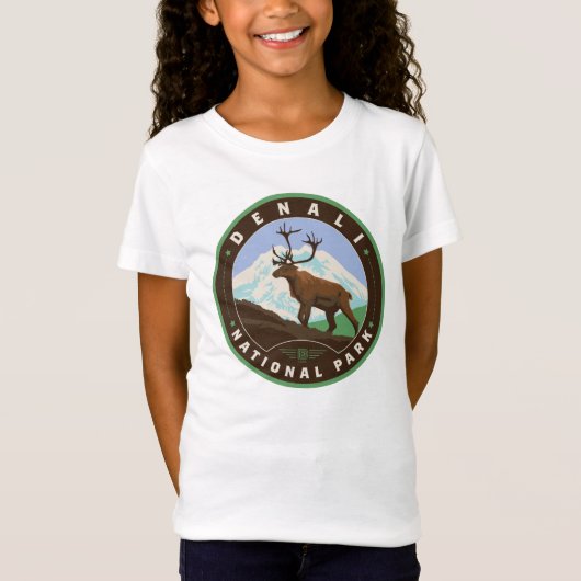 Nationaal park Denali T-shirt (Voorkant)