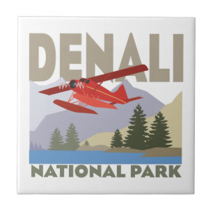 Nationaal park Denali Tegeltje