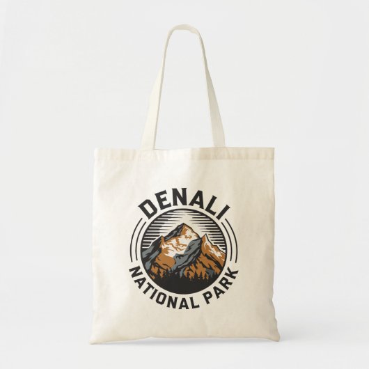 Nationaal park Denali Tote Bag (Voorkant)