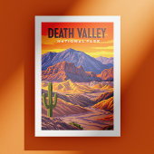 Nationaal Park doodvallei Briefkaart