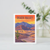 Nationaal Park doodvallei Briefkaart (Staand voorkant)