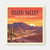 Nationaal Park  doodvallei Magneet (Voorkant)