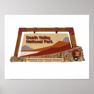 Nationaal Park Doodvalley Poster