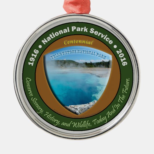 Nationaal park - Eitnial Ornament Yellowstone (Voorkant)