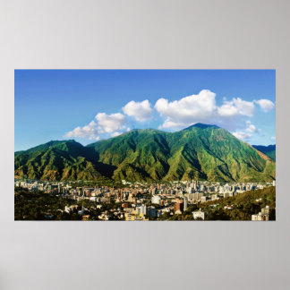Nationaal Park El Ávila, Caracas, Venezuela -16:9- Poster