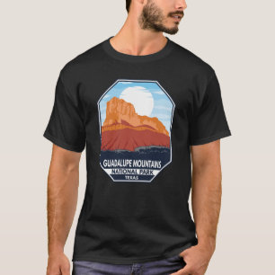 Nationaal park El Capitan Retro T-shirt