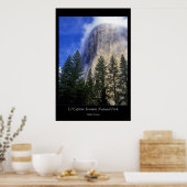 Nationaal park El Capitan Yosemite Poster (Keuken)
