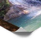 Nationaal Park Erawan, Thailand Poster (Hoek)