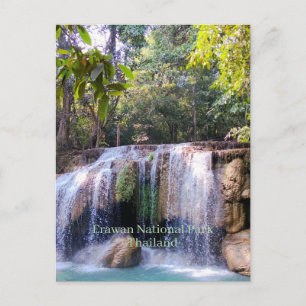 Nationaal park Erawan, Thailandia, Briefkaart