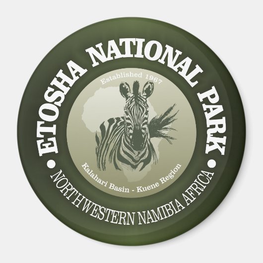 Nationaal park Etosha Magneet (Voorkant)