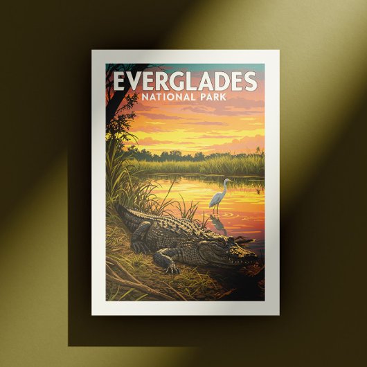 Nationaal Park  Everglades Briefkaart