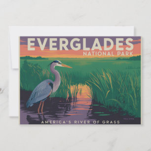 Nationaal park Everglades Feestdagenkaart