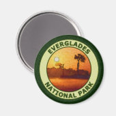 Nationaal park Everglades Magneet (Voorkant / Achterkant)