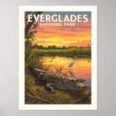 Nationaal Park  Everglades Poster (Voorkant)