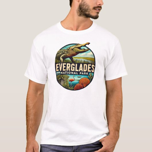 Nationaal park Everglades T-shirt (Voorkant)
