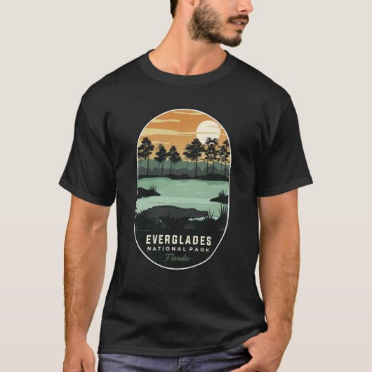 Nationaal park Everglades T-shirt (Voorkant)