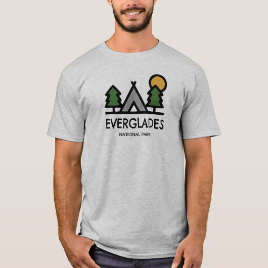 Nationaal park Everglades T-shirt (Voorkant)