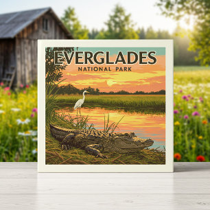 Nationaal Park Everglades Tegeltje