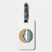 Nationaal park Exmoer Bagagelabel (Achterkant verticaal)