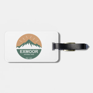 Nationaal park Exmoer Bagagelabel