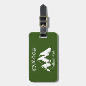 Nationaal park Exmoer Bagagelabel (Voorkant verticaal)