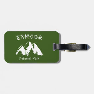Nationaal park Exmoer Bagagelabel