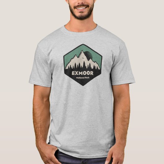 Nationaal park Exmoer T-shirt (Voorkant)