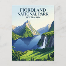 Nationaal park Fiordland Nieuw-Zeeland