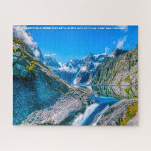 Nationaal park Fiordland, Nieuw-Zeeland Legpuzzel