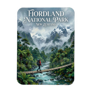 Nationaal park Fiordland Nieuw-Zeeland Magneet