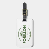 Nationaal park Forillon Bagagelabel (Voorkant verticaal)