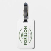 Nationaal park Forillon Bagagelabel (Achterkant verticaal)