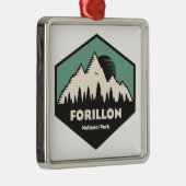 Nationaal park Forillon Metalen Ornament (Rechts)