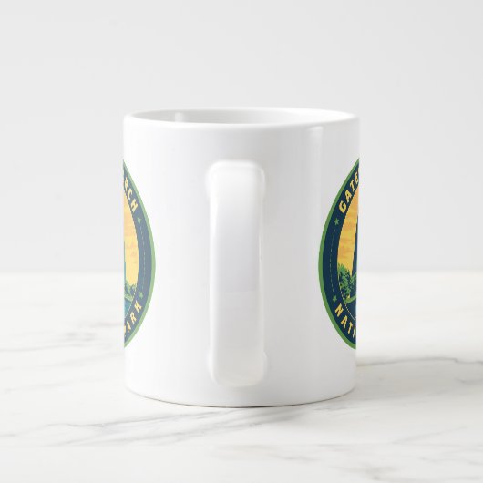 Nationaal park Gateway Arch Extra Grote Beker (Achterkant)