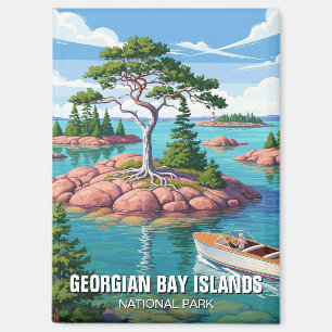 Nationaal park Georgische Baaieilanden Canada Magneet