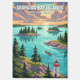 Nationaal park Georgische Baaieilanden Canada Magneet