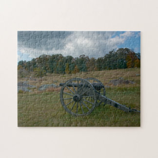 Nationaal park Gettysburg - Herfst - Cannon Legpuzzel