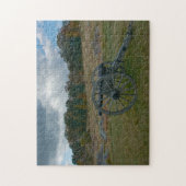 Nationaal park Gettysburg - Herfst - Cannon Legpuzzel (Verticaal)